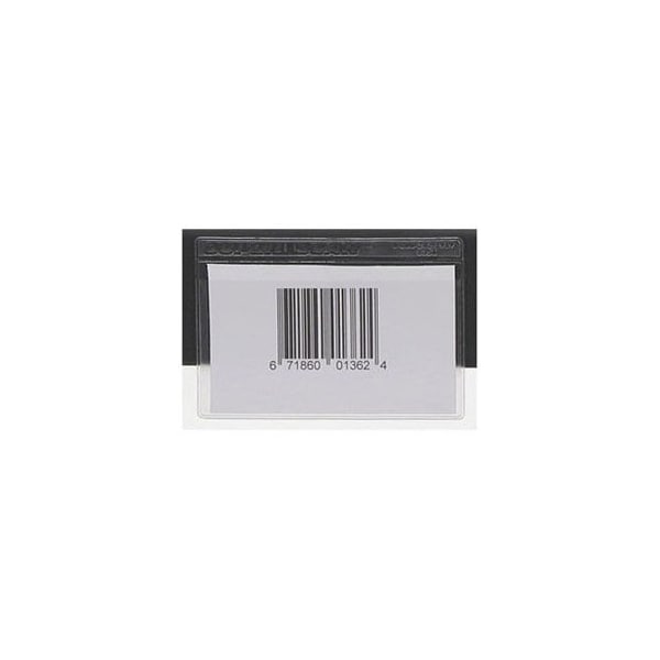 3 x 5 Label Holders, Clear, Magnetic - Top Load, 50PK